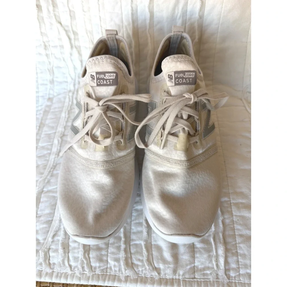 New Balance FuelCore Coast v4 Moonbeam Running Shoes Athleisure Gym Womens 7